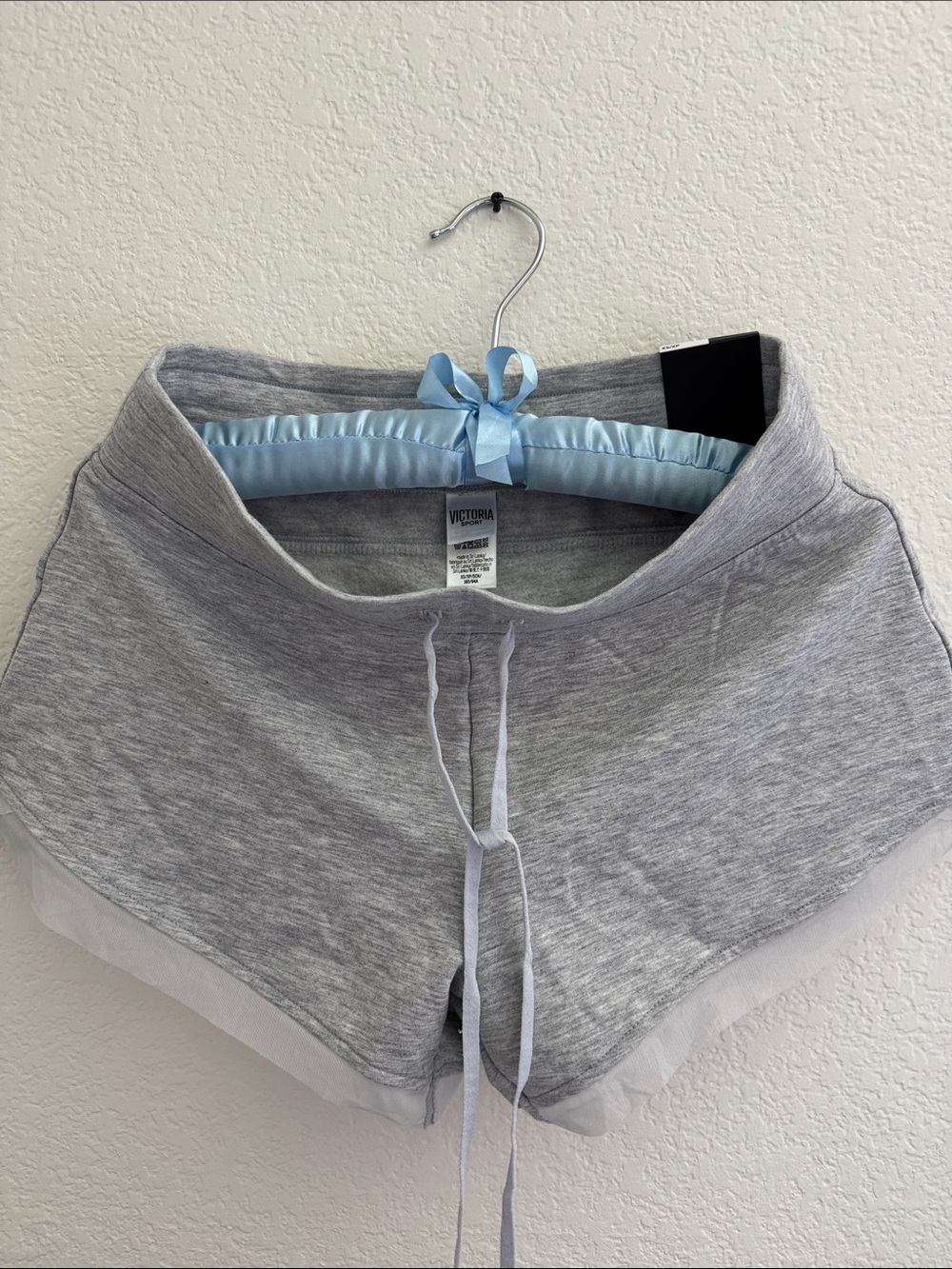 Victoria's Secret Gray Cotton-Blend Lounge Shorts
